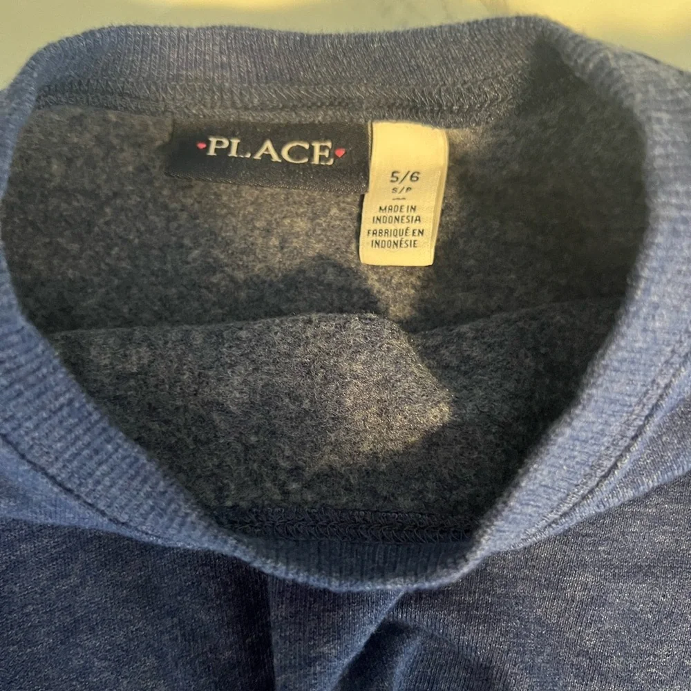 Girls Twist Front Fleece Sweatshirt Small - Picture 5 of 5